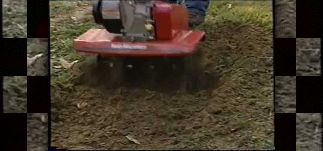 How to Use a Tiller to Level a Yard