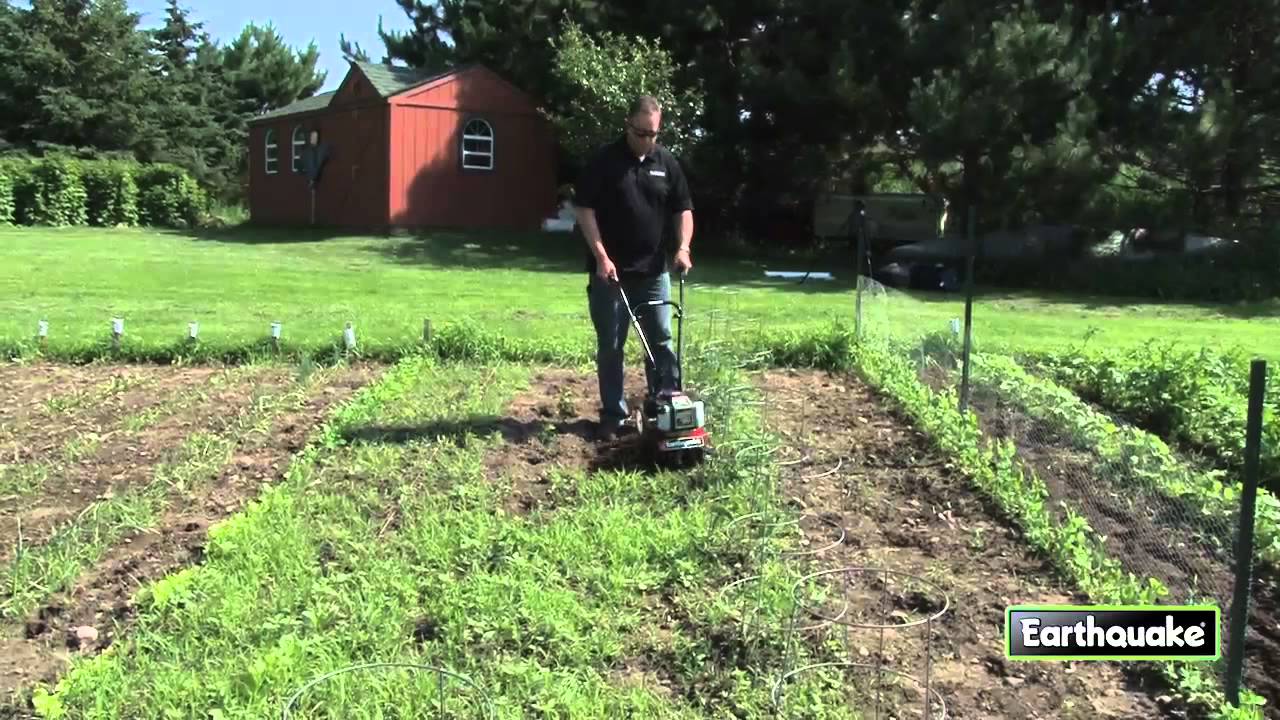 How to Use a Tiller to Remove Weeds