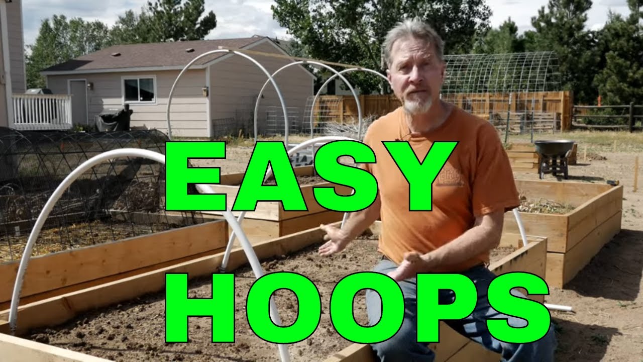 How to Make Hoops for Garden