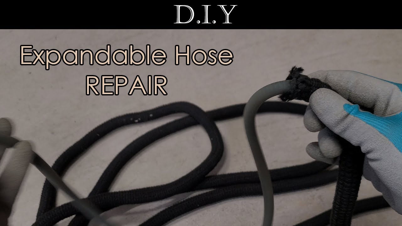 How to Repair a Flexible Garden Hose