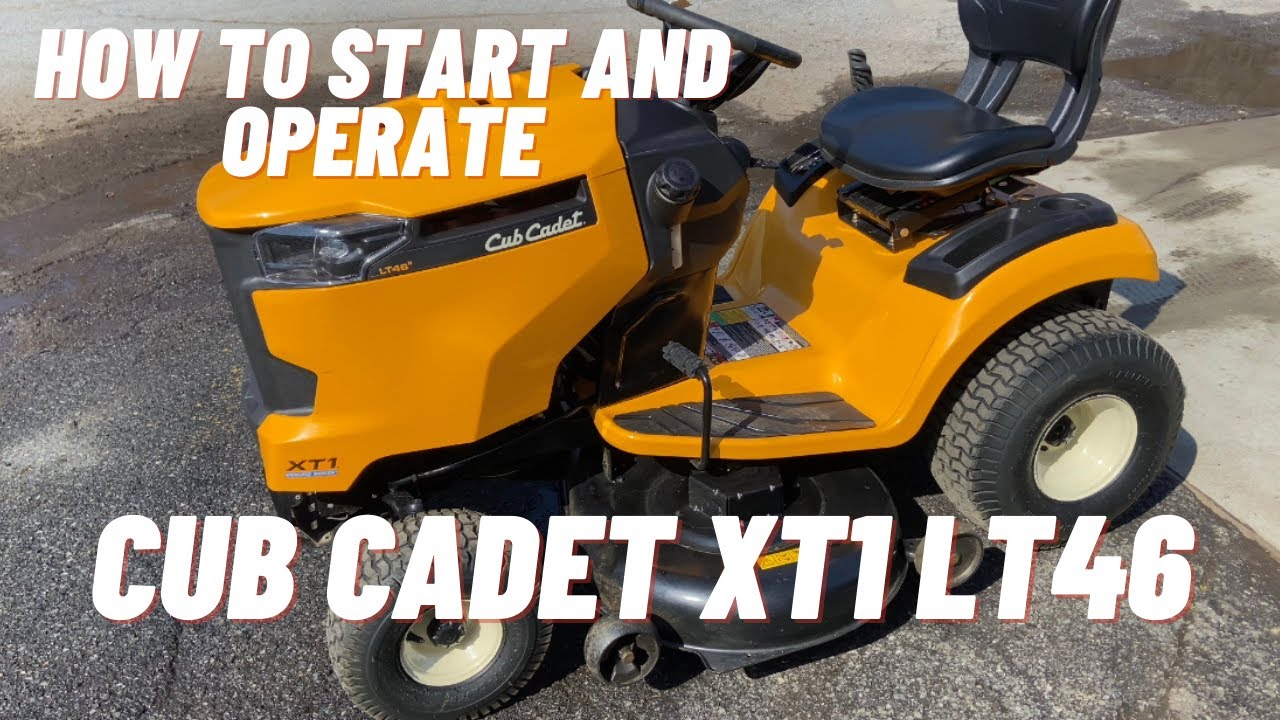 How to Start Cub Cadet Mower