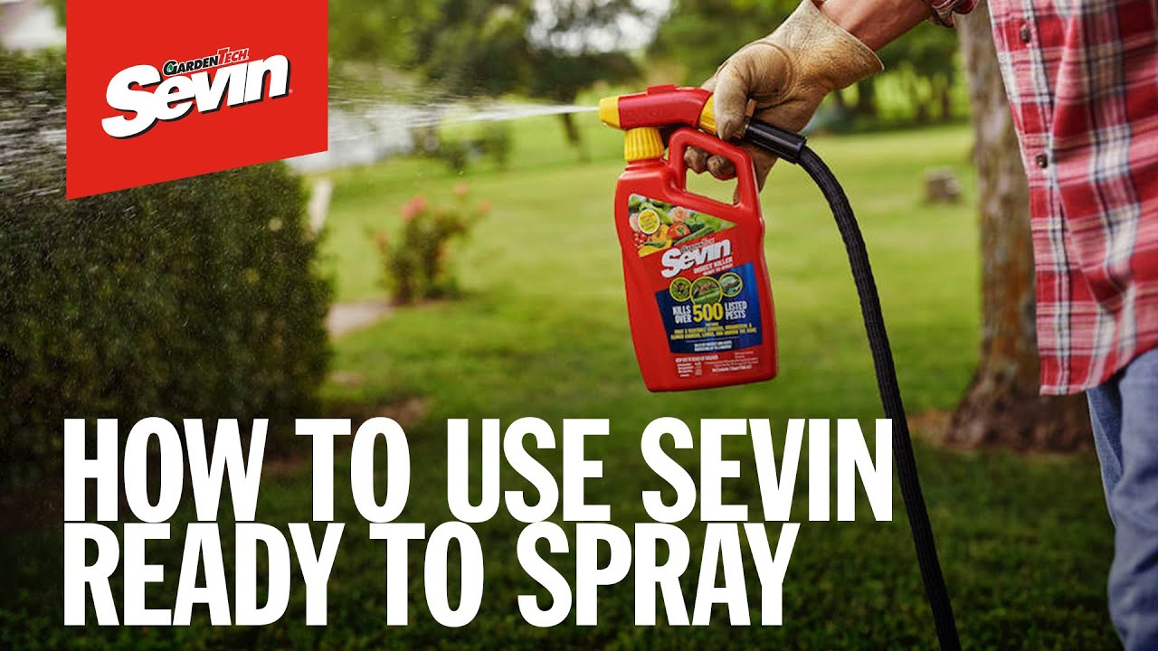 How to Use Sevin Spray With Hose