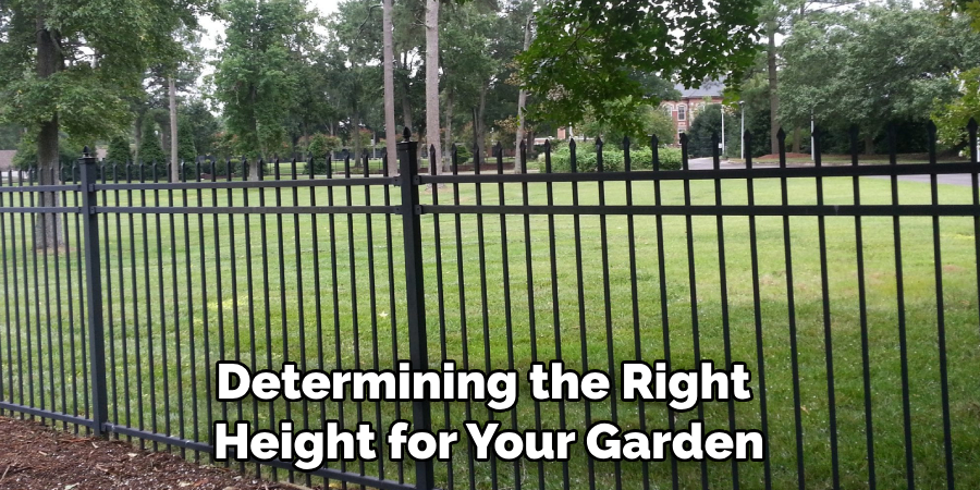 Determining the Right Height for Your Garden
