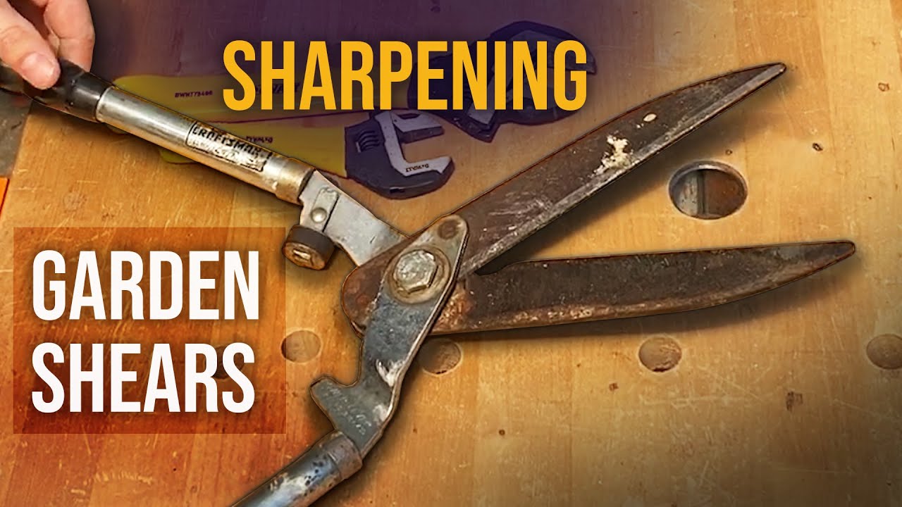 How to Sharpen Garden Tools