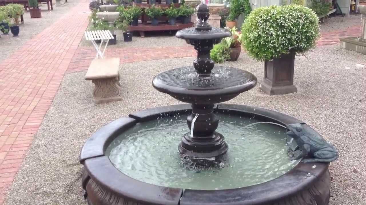 How to Drain a Fountain